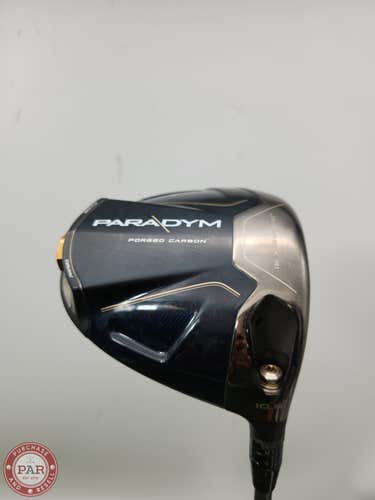 2023 CALLAWAY PARADYM DRIVER 10.5* REG PROJECTX HZRDUS GEN4 SILVER 50G VERYGOOD