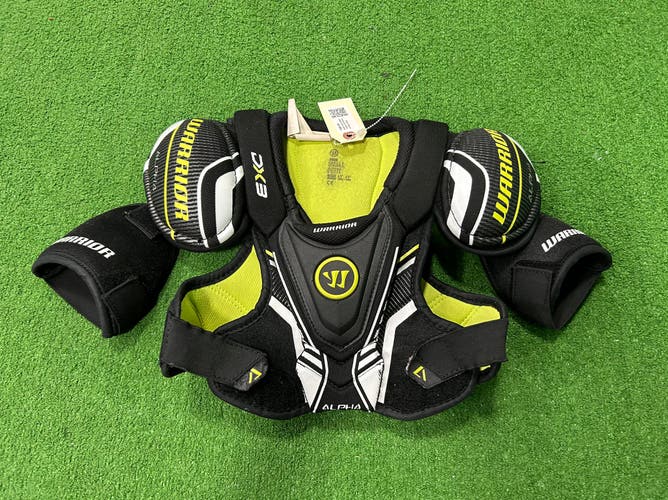 Small Junior Warrior Alpha DX3 Shoulder Pads (Used)