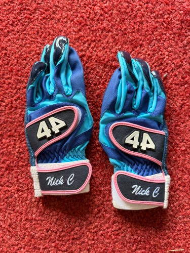 Youth Small 44 Pro Batting Gloves (Used)