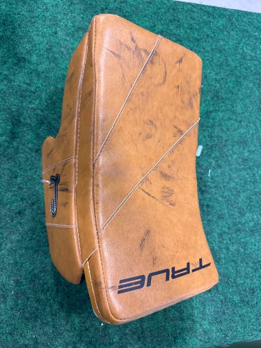 Brown Senior True HZRDUS L95 Goalie Blocker Regular (Used)