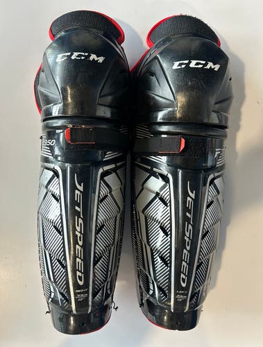 13" Junior CCM JetSpeed FT350 Shin Pads