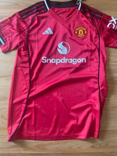 Red Small Men's Adidas Jersey (New)