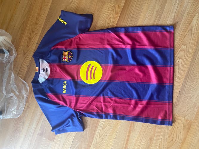 Blue Small Men's Adidas Jersey (New)