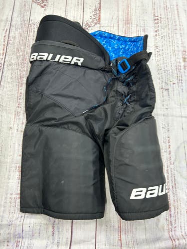 Black Intermediate Large Bauer X Hockey Pants (Used)