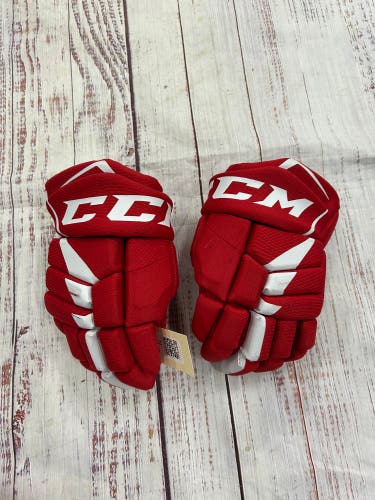 Red Junior CCM JetSpeed FT475 Gloves 11" (Used)