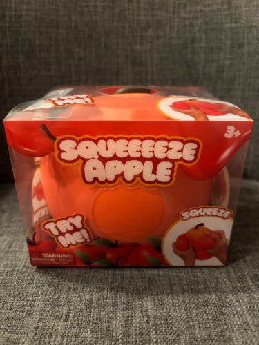 Sunny Days Squeeze Apple Squeezy Fidget Toy Brand New