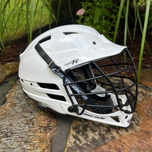 Cascade CPV-R White Black Youth Lacrosse Helmet CPVR