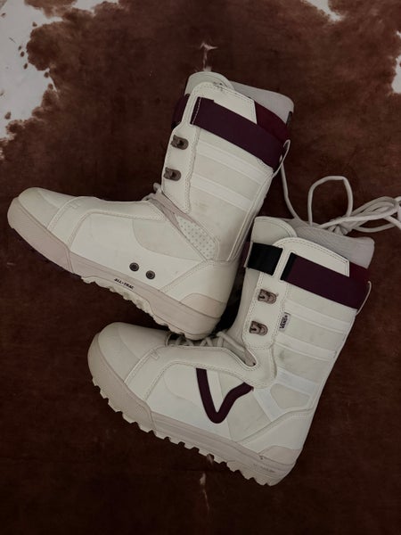 Men's Size M 10.0 (W 11.0) Vans Hi-Standard Snowboard Boots Adjustable Flex All Mountain