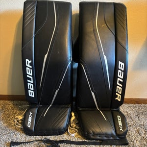 Medium Bauer GSX Goalie Leg Pads (Used)