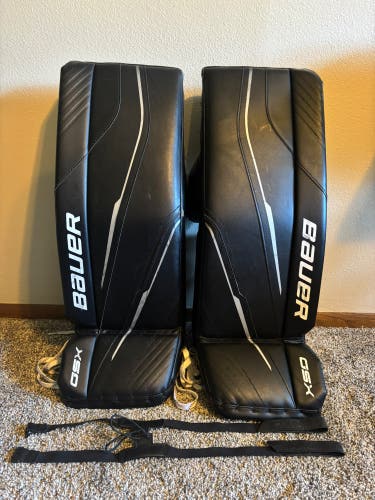 Medium Bauer GSX Goalie Leg Pads (Used)