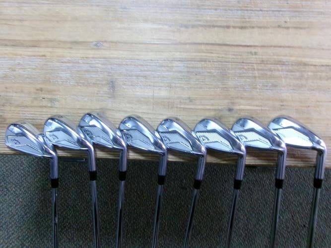 CALLAWAY ELYTE X IRON SET 4-PW/GW RH STEEL