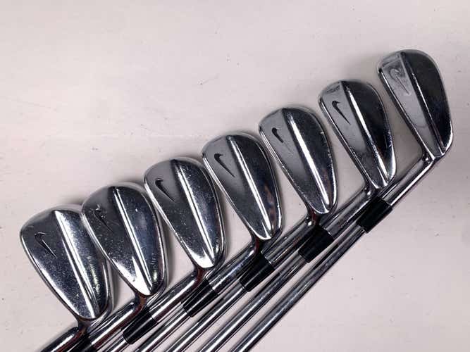 Nike Forged Blades Iron Set 3-9 True Temper Stiff Steel Mens RH
