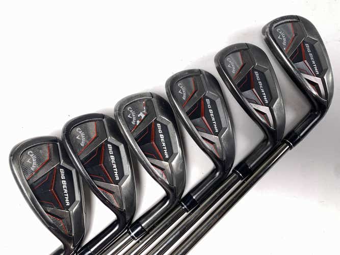 Callaway Big Bertha 2019 Iron Set 7-PW+GW+SW Recoil ESX 450 F1 Ladies RH
