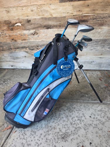 Junior US Kids Golf 7 Club Set Left Handed
