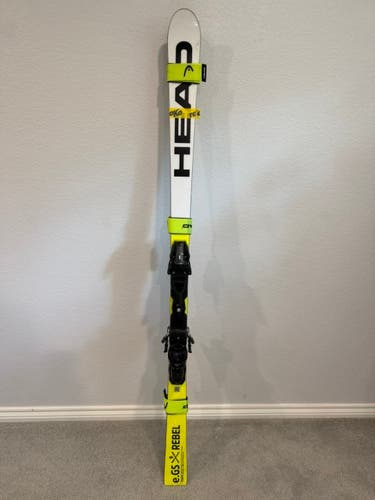 2023 HEAD 166 cm Racing e.GSRD Skis Max Din 11 (Used)