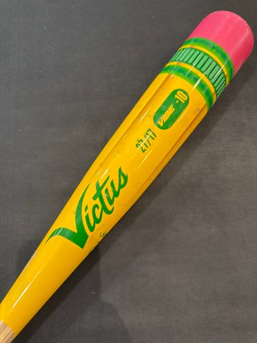 2024 Victus Vibe Alloy Bat USSSA Certified (-10) Alloy 17 oz 27" (Used)