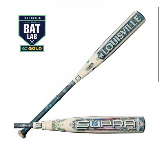 2026 Louisville Slugger Supra Composite USSSA Certified Bat (-10) 18 oz 28" (Used)