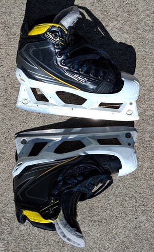 CCM Tacks 6092 Hockey Goalie Skates Regular Width Size 3 (Used)
