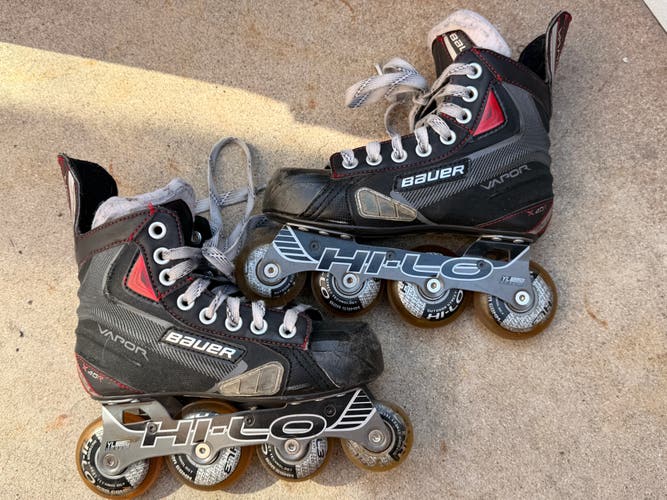 Bauer Vapor X40R Inline Skates Regular Width Size 1 (Used)