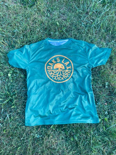 Green Small Oaks Lacrosse  Adult Unisex Shirt (New)