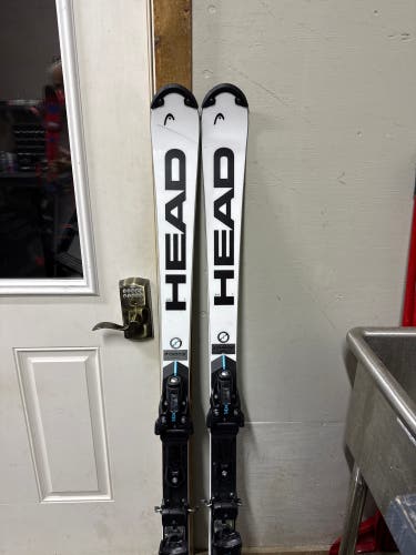 HEAD 151 cm WC REBEL SL Skis With Bindings 14 Din (GREAT CONDITION)