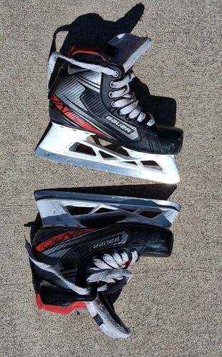 Bauer Vapor X2.7 Hockey Goalie Skates Regular Width Size 5 (Used)