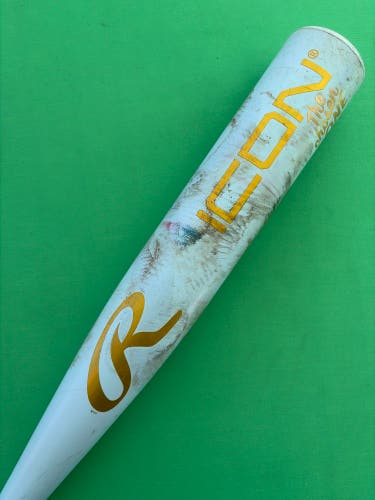 2026 Rawlings Icon Composite Bat BBCOR Certified (-3) 29 oz 32" (Used)