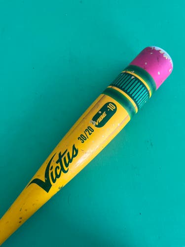 2024 Victus Vibe Alloy Bat USSSA Certified (-10) 20 oz 30" (Used)