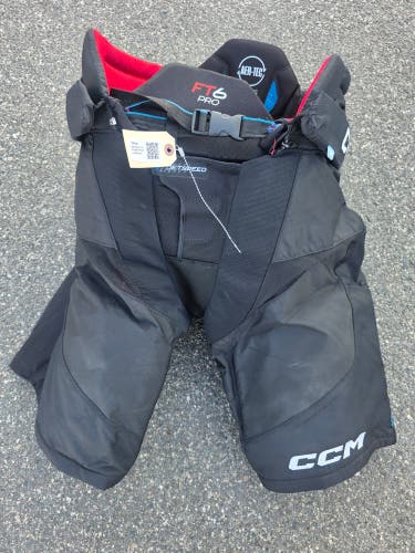 Black Senior XL CCM JetSpeed FT6 Pro Hockey Pants