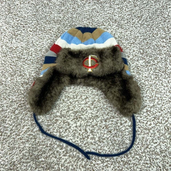 Minnesota Twins Hat Trapper Winter Mens One Size Multi Color MLB Baseball SGA