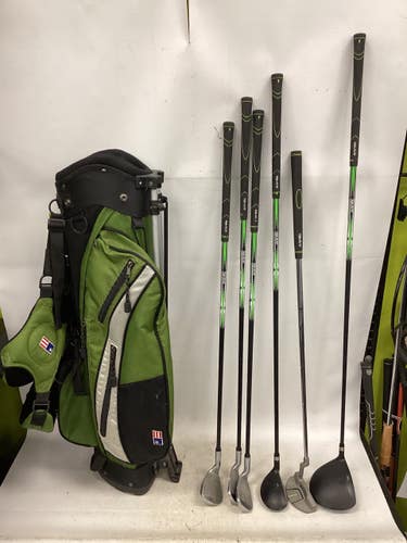 Used Top Flite 4 PIECE SET Jr Package Set RH Black 4 Piece 11851-S000051466