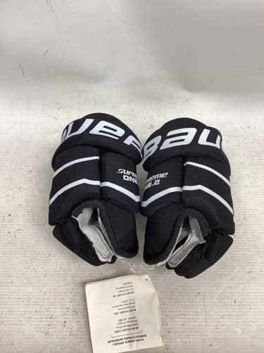 Used Bauer SUPREME ONE.2 Youth Gloves Black 8" 11851-S000052660