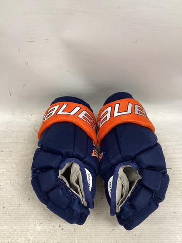 Used Bauer TEAM VAPOR ELITE Junior Gloves Navy Blue 12" 11851-S000052683
