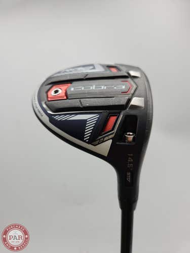 2021 COBRA KING RADSPEED 3 WOOD 14.5* STIFF HZRDUS RDX SMOKE 6.0 70G VERYGOOD