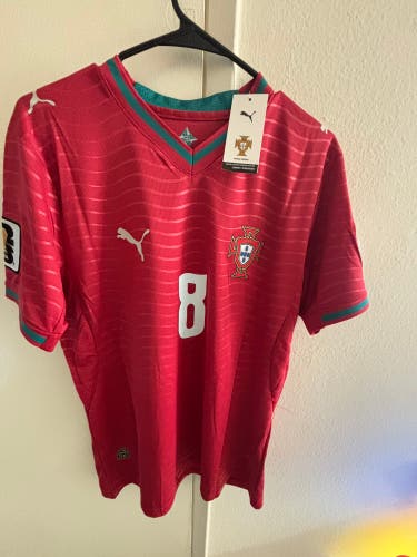 Brand New Puma Portugal World Cup 2026 Bruno Fernandes #8 Jersey