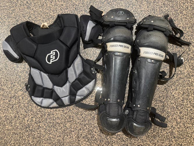 Force3 Defender Black/Gray Catcher's Set Youth (Used)
