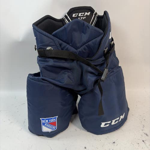 CCM LTP New York Rangers Hockey Pants, Blue, Youth Large
