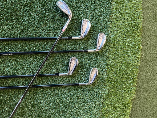 New Srixon ZXi5 Irons (7-PW) + ZX5 MkII AW Regular Flex Recoil Dart Shafts RH (5 Clubs)