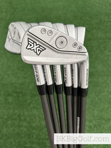 PXG 0311 P GEN6 Forged Iron Set 4-W / SteelFiber i95 Stiff Graphite