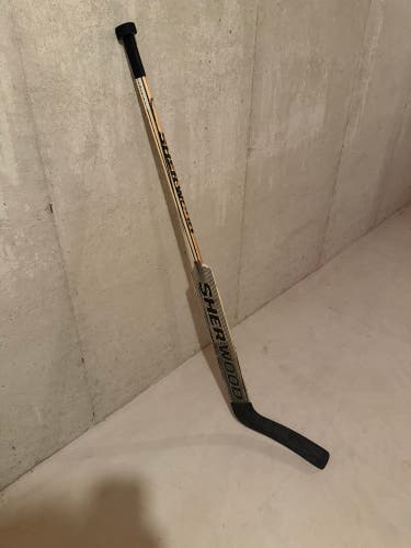 Senior Sher-Wood GS350 Regular Goalie Stick 27" Paddle (Used)