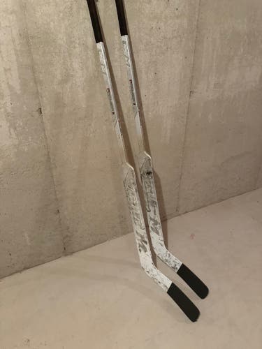 Senior CCM Premier II Regular Goalie Stick 25" Paddle (Used) 2 pack