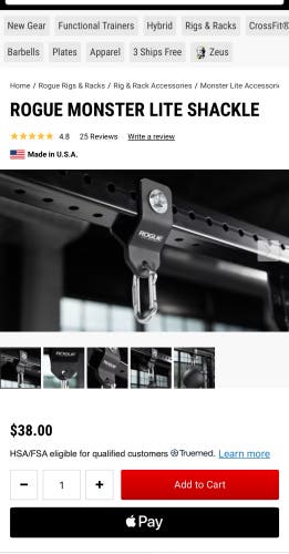 Rogue Monster Lite Shackle