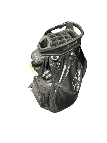 Used Sun Mountain C-130 BAG GOLF BAG Mens Stand Bag Black 11834-S000057328