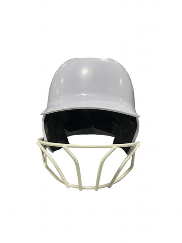 Used Evoshield WHITE EVOSHIELD W/ MASK Batting Helmet w/Mask White SM 11834-S000057283