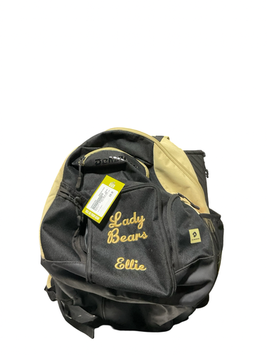 Used Demarini BLACK/GOLD BAG BB/SB Player Carry Bag Black 11834-S000057265