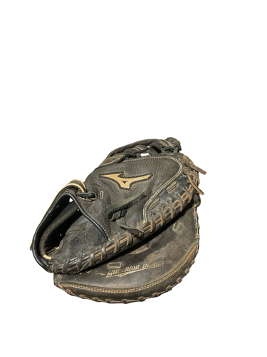Used Mizuno PROSPECT CATCHER MITT BB/SB Catchers RH Throw Black 32 1/2" 11834-S000057243