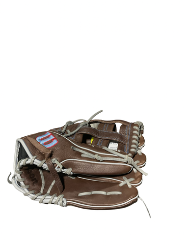Used Wilson A1000 BB/SB Glove RH Throw Brown 12 1/2" 11834-S000057233