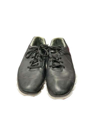 Used Foot Joy Mens Golf Shoes Black Senior 11.5 11834-S000057228