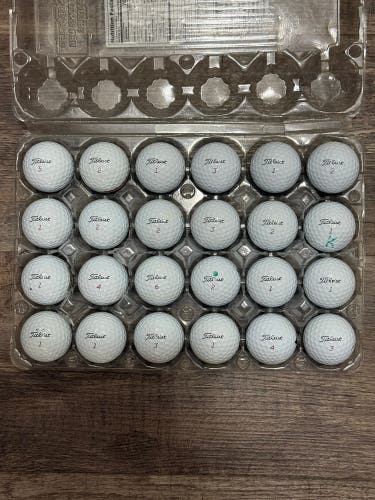 24 Titleist Pro V1x Golf Balls - 5A MINT CONDITION ONLY