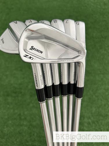 Srixon ZXi7 Forged 25 Iron Set 5-A / Project X 6.0 Stiff +1/2